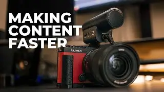 Using the Lumix S9 and Riverside.FM to Make Content FASTER