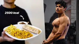 What I Eat in a Day for Bulking | A Day in my Life (2500 calories)