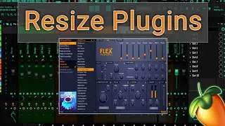 How To Resize Plugins In FL Studio Using A Desktop Computer