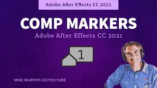 After Effects CC 2021: How To Add Numbered Composition Markers