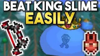 Killing the slime king in terraria easily            | Episode-1 | TERRARIA