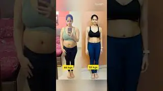 66 kgs - 55 kgs Belly Fat loss (New Mother)