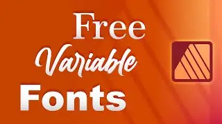 5 Free Variable Fonts to use with Affinity Apps