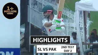 2nd Test - Day 2 | Highlights | Pakistan Tour Of Sri Lanka | 25th July 2023