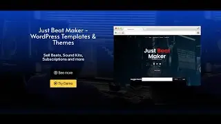 How to Install a Beat Selling Website Template on WordPress