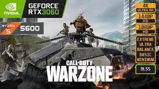 CALL OF DUTY WARZONE - RTX 3060 - R5 5600