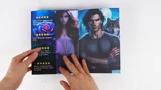 Foiling Hardcover Novel with Digitally Sprayed Edges and Endpapers, Dust Jackets
