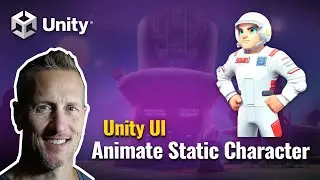 Turn a Static Character into an Animated UI in Unity