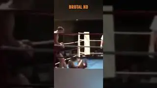 Karate vs Kick Boxing. Brutal KO😱