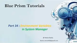 (Blue Prism)Part 34 : Working with Environment Variables