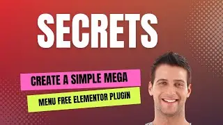 Elementor Tutorial: Create a Simple Mega Menu for Free | Elevate Your Navigation with Ease!