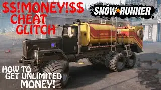 HOW TO GET EASY MONEY in SNOWRUNNER | HOW TO GET MILLIONS OF MONEY | MONEY CHEAT GLITCH PS4 Xbox One