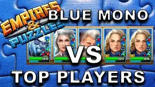 HOW TO WIN IN RAIDES? BLUE MONO RAIDS VS TOP PLAYERS | EMPIRES AND PUZZLES