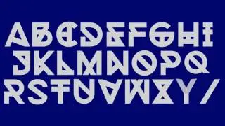 Kontanter Bold Animated Typeface After Effects Template