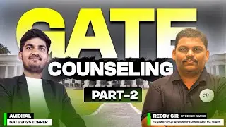 GATE COUNSELLING - 2 | GATE CSE | GATE DA