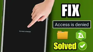 how to fix access is denied zarchiver data | access is denied in ZArchiver app problem 2023