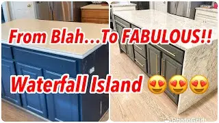 How To Extend Your Island - Granite Waterfall Countertop