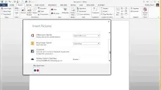 How to add clipart in Word 2013
