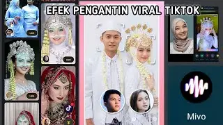 Cara Edit Foto Jadi Pengantin Pakai Foto Kita Sendiri Di Hp || Viral Tiktok 🔥