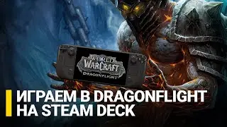 Играем в World of Warcraft: Dragonflight на Steam Deck