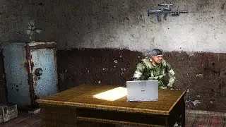 Военные на Янове. STALKER Меж Двух Огней.