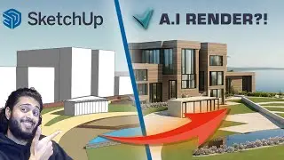 Easy AI Renders for Architects | Sketchup + Veras Tutorial