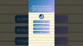 how to take full page screenshots in #Selenium4 #softwaretesting #shorts #viral #automationtesting