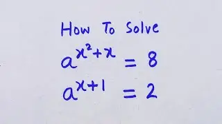 A so nice math olympiad exponential problem | (a)=?
