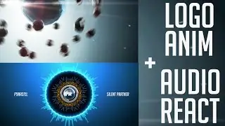 After Effects Logo Animation - Custom Audio React - BFR