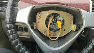 Как снять руль с автомобиля CHERY (чери) 