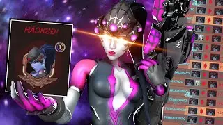 When the Enemy Smurf challenge me on Widowmaker and Soldier 76 - Overwatch