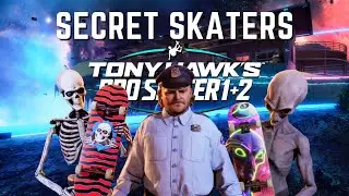 TONY HAWKS PRO SKATER 1 + 2: Secret Skaters!