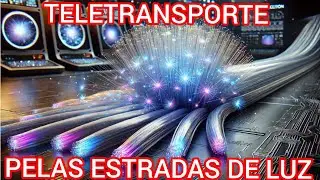 PELA PRIMEIRA VEZ CIENTISTAS FAZEM TELETRANSPORTE QUÂNTICO EM FIBRA USADA PARA INTERNET