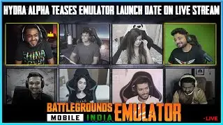 BGMI Emulator Launch Date teased by Hydra Alpha on Live Stream | 8 Bit Mamba | Alpha Clasher