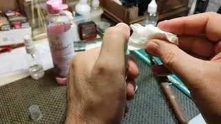 Как очистить керамический мусат.
