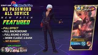 NEW!! Script Skin Gusion KOF - K | No Password Full Effect & Voice - New Patch