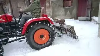 Впав сніг.   Вигортаємо!