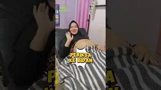 PERIKSA KEHAMILAN DI BIDAN 🥳 #ibuhamil #pregnancy #shorts