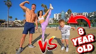 ULTIMATE GYMNASTICS CHALLENGE VS A FAN!