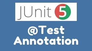 JUnit 5 - @Test Annotation