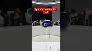 Apple Vision Pro First Look #shorts #wwdc2023 #applevisionpro