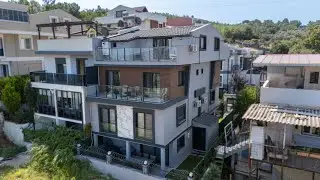 SATILIK - İZMİR, URLA, KALABAK'TA 2 YAŞINDA DENİZ MANZARALI 4+1 YERDEN ISITMA TRIPLEKS
