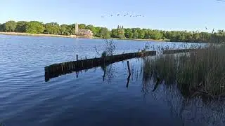 Walking in Schlossgarten Glienicke - SPRING early morning | Footage Part 1