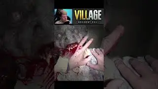 😦 ОТКУСИЛ ДВА ПАЛЬЦА || Resident Evil 8: Village #shorts