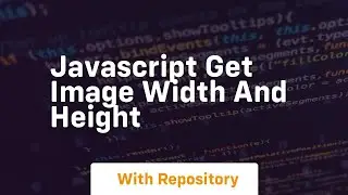 javascript get image width and height