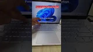 keyboard mein light on kaise kare | laptop ke keyboard ki light kaise on kare | keyboard light on