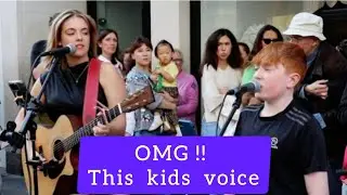 'YOUNG 13 year old Ed Sheeran' KID with the most BEAUTIFUL IRISH VOICE - Allie Sherlock cover