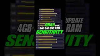 OB46 Update Best Sensitivity for 4gb, 6gb, 8gb Ram 🔥