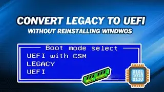 How to Change Legacy to UEFI｜Without Reinstalling Windows