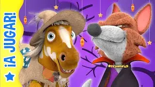 ¡Festejemos Halloween en la Granja! ¡Aprendemos los colores con sus divertidos disfraces! A JUGAR 🥳